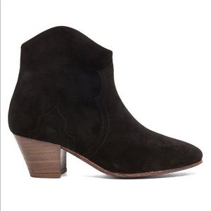 Isabel Marant Dicker boots suede black FR37